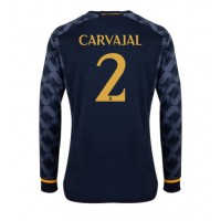 Koszulka piłkarska Real Madrid Daniel Carvajal #2 Strój wyjazdowy 2023-24 tanio Długi Rękaw